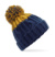 Čiapka Apres Beanie - Beechfield, farba - oxford navy/mustard, veľkosť - One Size
