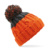 Čiapka Apres Beanie - Beechfield, farba - orange/graphite grey, veľkosť - One Size