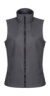 Dámska softshellová vesta Ablaze Printable - Regatta, farba - seal grey/black, veľkosť - 10 (36)