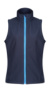 Dámska softshellová vesta Ablaze Printable - Regatta, farba - navy/french blue, veľkosť - 14 (40)
