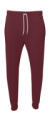 Unisex teplákové nohavice - Bella+Canvas, farba - maroon, veľkosť - XS