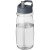 Športová fľaška s viečkom a hubicou H2O Pulse 600ml, farba - průhledná