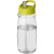Športová fľaška s viečkom a hubicou H2O Pulse 600ml, farba - průhledná
