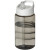 Športová fľaška s viečkom a hubicou H2O Bop 500ml, farba - charcoal