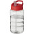 Športová fľaška s viečkom a hubicou H2O Bop 500ml, farba - průhledná