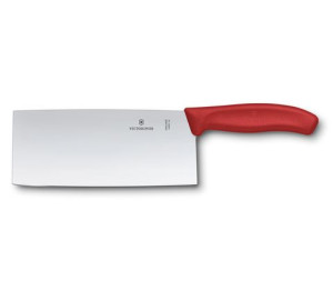 Victorinox Čínsky nôž šéfkuchára - červený - Victorinox