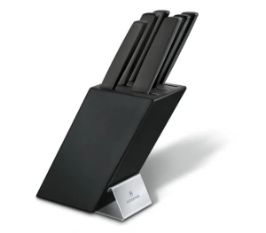 Victorinox Swiss Modern blok s čiernymi nožmi 6.7186.63