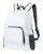 Foldable backpack, farba - white