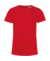 Dámske tričko #Organic E150 /women - B&C, farba - red, veľkosť - XS