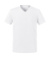 Pánske tričko Pure Organic V-Neck - Russel, farba - white, veľkosť - XS