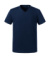 Pánske tričko Pure Organic V-Neck - Russel, farba - french navy, veľkosť - XS