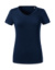 Dámské tričko Pure Organic V-Neck - Russel, farba - french navy, veľkosť - XS