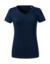 Dámské tričko Pure Organic V-Neck  - Russel, farba - french navy, veľkosť - XS