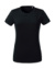 Dámske tričko Pure Organic - Russel, farba - čierna, veľkosť - XS