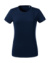 Dámske tričko Pure Organic - Russel, farba - french navy, veľkosť - XS