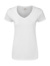 Dámske tričko Iconic 150 V Neck - FOM, farba - white, veľkosť - XS