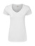 Dámske tričko Iconic 150 V Neck  - FOM, farba - white, veľkosť - S