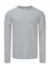 Tričko s dlhými rukávmi 150 Classic Long Sleeve T - FOM, farba - heather grey, veľkosť - S