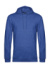 Mikina s kapucňou #Hoodie French Terry - B&C, farba - heather royal blue, veľkosť - L