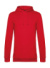 Mikina s kapucňou #Hoodie French Terry - B&C, farba - red, veľkosť - M