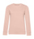 Mikina Crew Neck /women French Terry - B&C, farba - soft rose, veľkosť - S