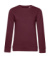 Mikina Crew Neck /women French Terry - B&C, farba - burgundy, veľkosť - S