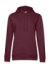 Mikina Inspire Hooded /women - B&C, farba - burgundy, veľkosť - L
