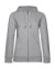 Mikina Inspire Zipped Hood /women - B&C, farba - heather grey, veľkosť - XS