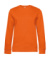Mikina QUEEN Crew Neck - B&C, farba - pure orange, veľkosť - M