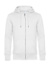 Mikina KING Zipped Hood - B&C, farba - white, veľkosť - XS