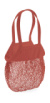 Pletená nákupná taška Mesh Grocery Bag - Westford Mill, farba - orange rust, veľkosť - One Size