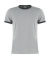 Tričko Fashion Fit Ringer - Kustom Kit, farba - light grey marl/black, veľkosť - XS