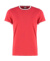 Tričko Fashion Fit Ringer - Kustom Kit, farba - red/white, veľkosť - XS