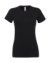 Dámske tričko Relaxed Jersey - Bella+Canvas, farba - čierna, veľkosť - M