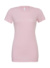 Dámske tričko Relaxed Jersey - Bella+Canvas, farba - pink, veľkosť - S