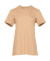 Dámske tričko Relaxed Jersey - Bella+Canvas, farba - sand dune, veľkosť - S