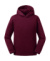 Detská mikina s kapucňou Kids' Authentic - Russel, farba - burgundy, veľkosť - S (104/3-4)