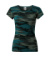 Camo Pure - Tričko dámske - Malfini, farba - camouflage petrol, veľkosť - XS