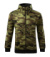Camo Zipper - Mikina pánska - Malfini, farba - camouflage green, veľkosť - 3XL