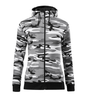 Camo Zipper - Mikina dámska