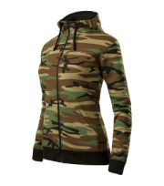 Camo Zipper - Mikina dámska - Malfini