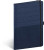 NOTIQUE Notebook Skiver, modromodrý, linajkovaný, 13 x 21 cm, farba - modrá
