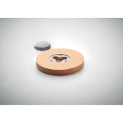 Otvárač a podtácka v jednom