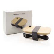 Sklenená krabička na jedlo s bambusovým vekom - XD Collection