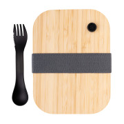 Sklenená krabička na jedlo s bambusovým vekom - XD Collection