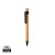 Bambusové pero s klipom z pšeničnej slamy - XD Collection, farba - čierna