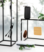 Nabíjací kábel 4 v 1 s karabínou - XD Collection