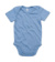 Body pre bábätká - BabyBugz, farba - heather blue organic, veľkosť - 0-3