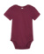 Body pre bábätká - BabyBugz, farba - burgundy, veľkosť - 0-3