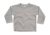 Tričko s dlhými rukávmi pre bábätká - BabyBugz, farba - heather grey melange, veľkosť - 3-6